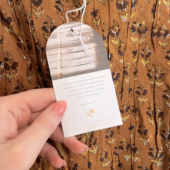 NWT Daughters of India Prairie Dress - Picture 7 of 14